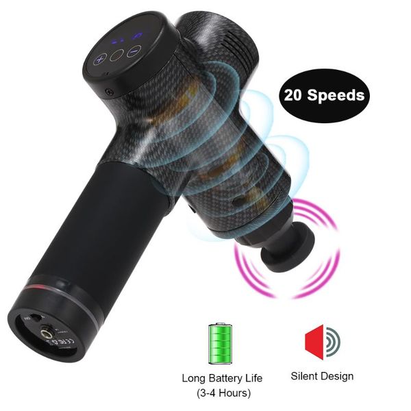 massage gun electric handheld cordless tissue massager for muscle deep relaxation 20 speeds percussion device
massage gun electric handheld cordless tissue massager for muscle deep relaxation 20 speeds percussion device