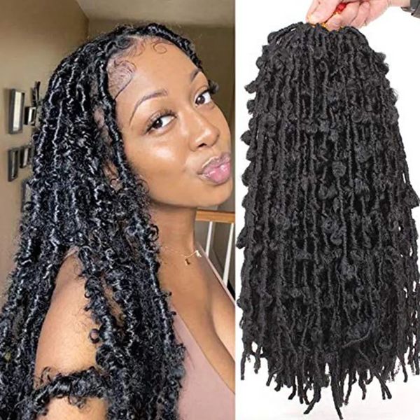2022 women luxury butterfly locs crochet hair goddess bob faux curly braids 18 inches amzbook, Black
2022 women luxury butterfly locs crochet hair goddess bob faux curly braids 18 inches amzbook, Black