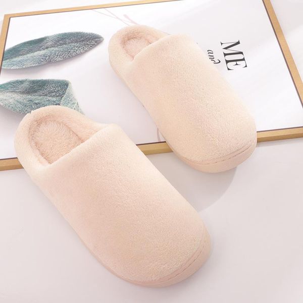 tuomy autumn and winter warm thick cotton slippers coral velvet home anti-slip soft-sole half a pack of slipper, Black
tuomy autumn and winter warm thick cotton slippers coral velvet home anti-slip soft-sole half a pack of slipper, Black