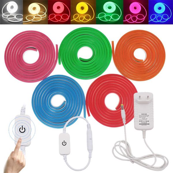 strips flexible neon light dc12v dimmable led strip 2835 120leds rope sign waterproof ribbon tape diode for home holiday decor
strips flexible neon light dc12v dimmable led strip 2835 120leds rope sign waterproof ribbon tape diode for home holiday decor