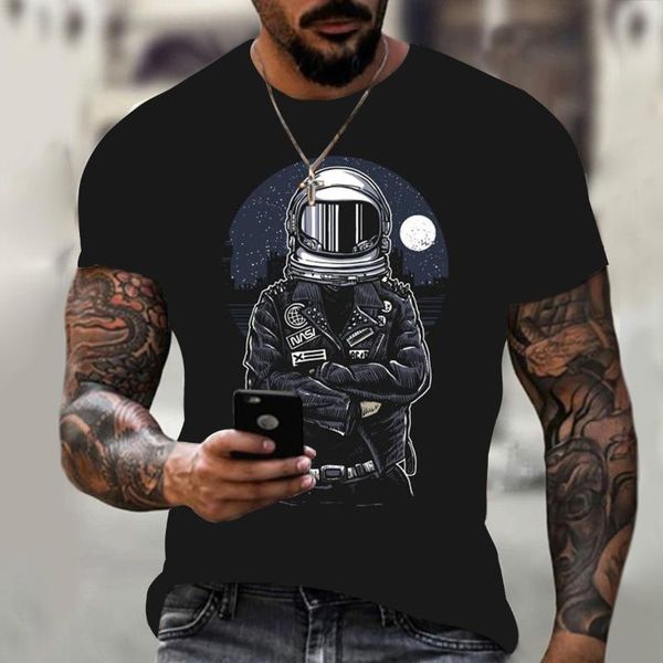 men's t-shirts 2021 fashion high-quality loose t-shirt funny design astronaut print cool, White;black
men's t-shirts 2021 fashion high-quality loose t-shirt funny design astronaut print cool, White;black