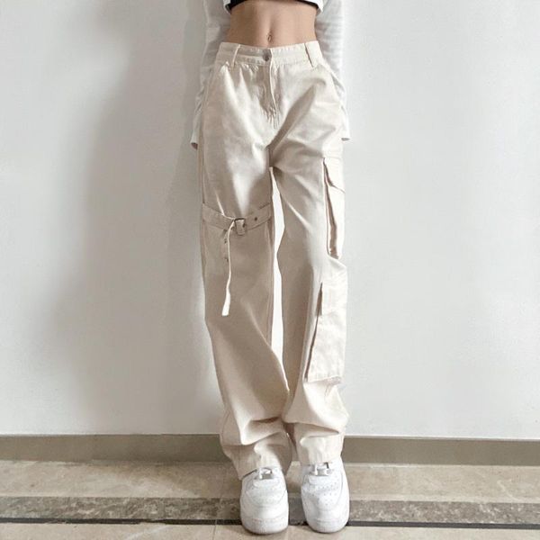women's pants & capris fashion cargo ladies 2021 autumn vintage white straight daddy casual loose high waist denim trousers women cloth, Black;white
women's pants & capris fashion cargo ladies 2021 autumn vintage white straight daddy casual loose high waist denim trousers women cloth, Black;white