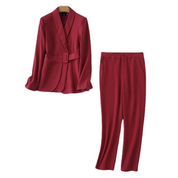 women's two piece pants women blazer sets long sleeve coat straight leg office lady fashion solid set suits, White
women's two piece pants women blazer sets long sleeve coat straight leg office lady fashion solid set suits, White