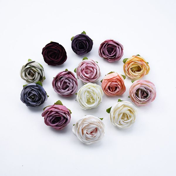 100pcs 4.5cm tea roses head wedding decorative flowers bridal accessories clearance christmas decor for home artificial flowers
100pcs 4.5cm tea roses head wedding decorative flowers bridal accessories clearance christmas decor for home artificial flowers