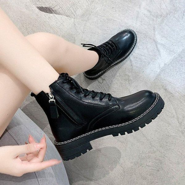 boots 2021 women's fashion female winter thick with short boot ankle lace up zipper botas mujer, Black
boots 2021 women's fashion female winter thick with short boot ankle lace up zipper botas mujer, Black