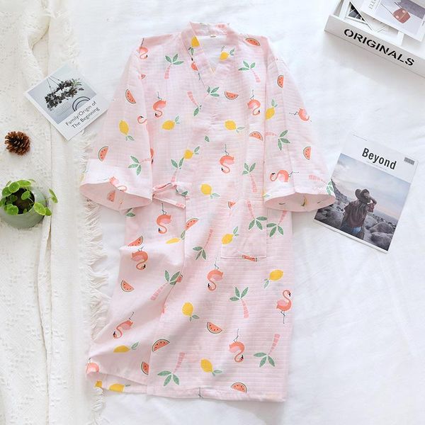 women's sleepwear summer thin japanese kimono robes cartoon nightdress loose and soft 100% cotton nightgown 7-quarter home clothes, Black;red
women's sleepwear summer thin japanese kimono robes cartoon nightdress loose and soft 100% cotton nightgown 7-quarter home clothes, Black;red