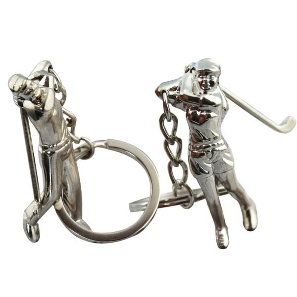 keychains creative fashion chrome swing golf sports keychain souvenir games keyring key chain ring keyfob 84904, Silver
keychains creative fashion chrome swing golf sports keychain souvenir games keyring key chain ring keyfob 84904, Silver