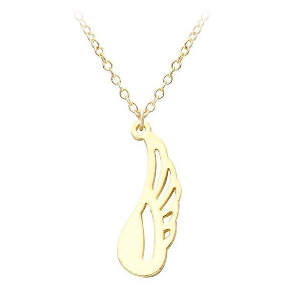 pendant necklaces design stainless steel fashion angel wing pendants clavicle collares for women accessories, Silver
pendant necklaces design stainless steel fashion angel wing pendants clavicle collares for women accessories, Silver