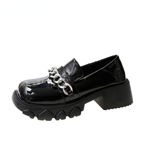 dress shoes chain lolita women mary jane spring platform ladies loafers vintage soft slip on oxford shoe, Black
dress shoes chain lolita women mary jane spring platform ladies loafers vintage soft slip on oxford shoe, Black