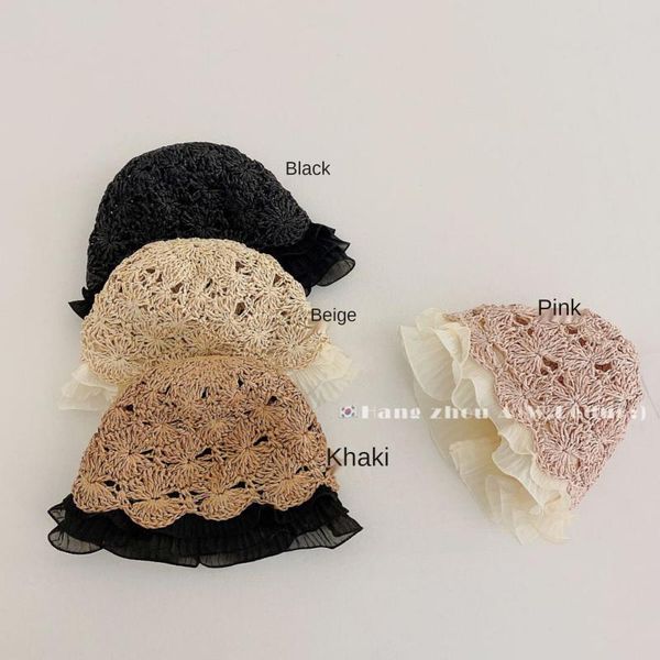 spring and summer big eaves straw braided girls sun hat fisherman korean lace sunscreen children's caps & hats, Yellow
spring and summer big eaves straw braided girls sun hat fisherman korean lace sunscreen children's caps & hats, Yellow