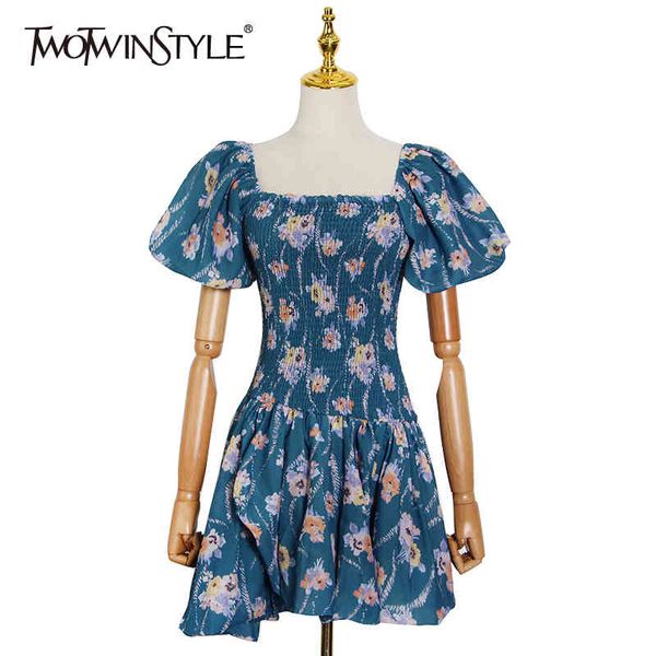 blue print vintage dress for women square collar puff short sleeve high waist irregular mini dresses female fashion 210428, Black;gray
blue print vintage dress for women square collar puff short sleeve high waist irregular mini dresses female fashion 210428, Black;gray