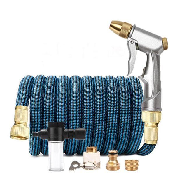 expandable garden hose flexible magic watering water car wash plastic pipe high pressure metal spray gun drop equipments
expandable garden hose flexible magic watering water car wash plastic pipe high pressure metal spray gun drop equipments