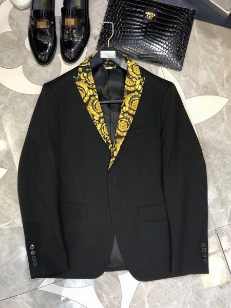 men's jackets k12509 fashion coats & 2021 runway luxury european design party style clothing, Black;brown
men's jackets k12509 fashion coats & 2021 runway luxury european design party style clothing, Black;brown