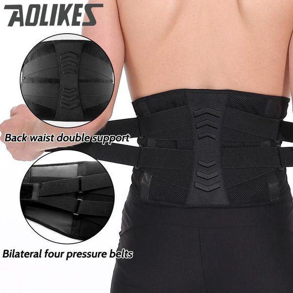 waist trainer fitness weightlifting support 4 springs belt adjustable elastic men womens recovery lumbar brace, Black;gray
waist trainer fitness weightlifting support 4 springs belt adjustable elastic men womens recovery lumbar brace, Black;gray
