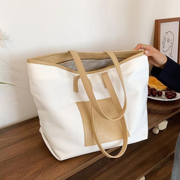 evening bags large capacity women handbag ins chic tote bag for female contrast color shopping ladies simple canvas purses shoulder
evening bags large capacity women handbag ins chic tote bag for female contrast color shopping ladies simple canvas purses shoulder