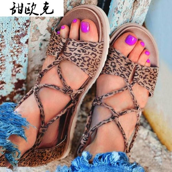summer fashion leopard print woman shoes sandals bag heel plus size walking comfortable casual outdoor, Black
summer fashion leopard print woman shoes sandals bag heel plus size walking comfortable casual outdoor, Black