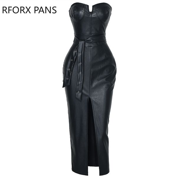 2021solid tube slit coated pu dress women dress, Black;gray
2021solid tube slit coated pu dress women dress, Black;gray