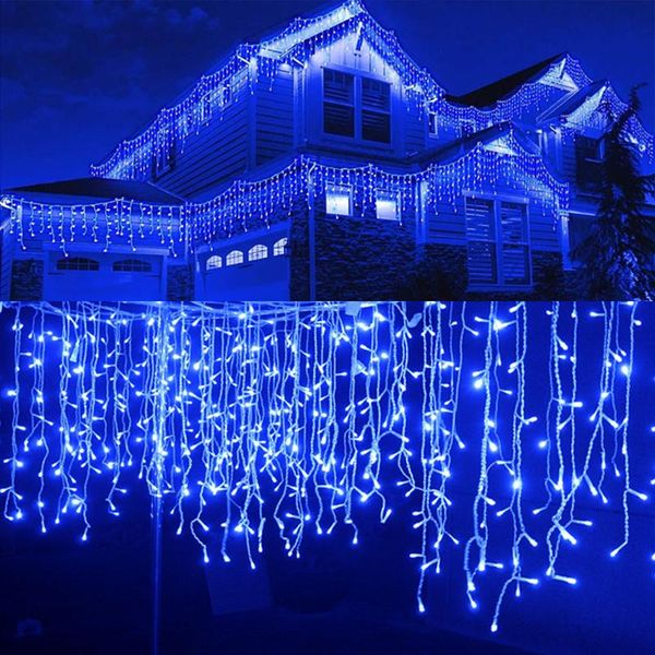 christmas lights outdoor waterproof curtain icicle garland string droop 0.4-0.6m decoration for eaves garden led strings
christmas lights outdoor waterproof curtain icicle garland string droop 0.4-0.6m decoration for eaves garden led strings