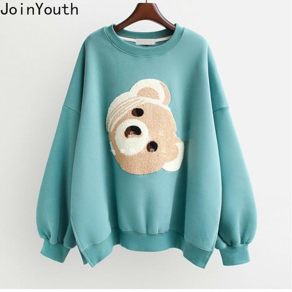 joinyouth hoodies women autumn winter clothes 2021 arrival embroidery loose coat o-neck long sleeve sweatshirt 7b572 women's & sweatsh, Black
joinyouth hoodies women autumn winter clothes 2021 arrival embroidery loose coat o-neck long sleeve sweatshirt 7b572 women's & sweatsh, Black