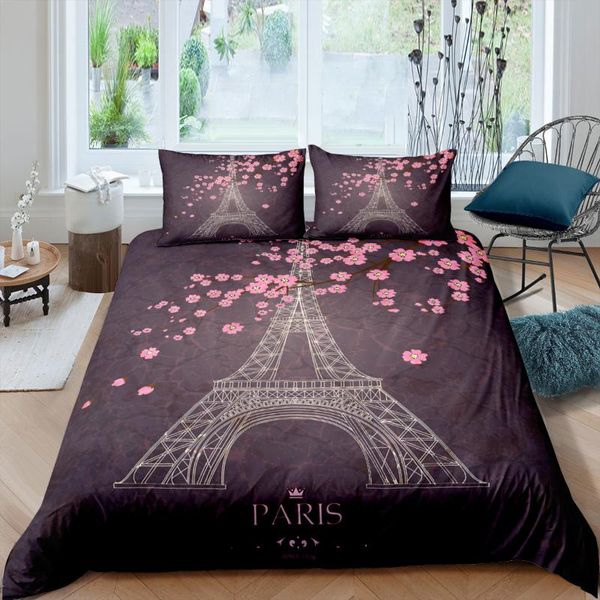 bedding sets romantic duvet cover pillowcase paris eiffel tower pattern luxury comfortable set single/twin//king
bedding sets romantic duvet cover pillowcase paris eiffel tower pattern luxury comfortable set single/twin//king