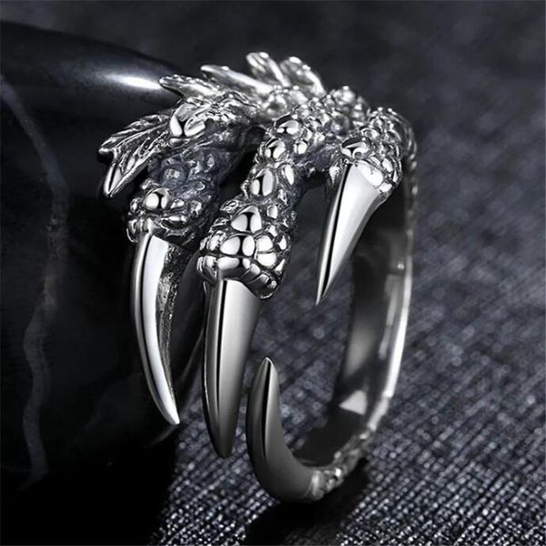 cluster rings retro eagle claw men's ring hip hop cool silver color male jewelry accessories, Golden;silver
cluster rings retro eagle claw men's ring hip hop cool silver color male jewelry accessories, Golden;silver