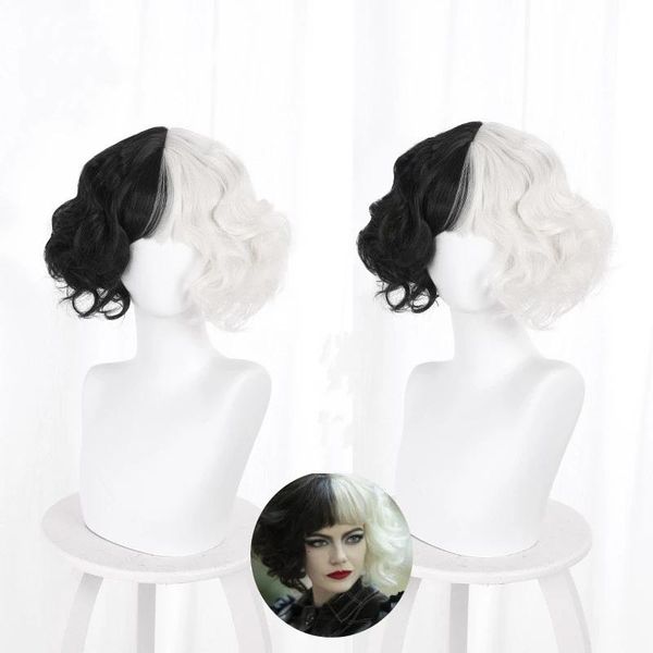 other event & party supplies cruella de vil kuila half black a hundred small short curly cos wig caps for making wigs danganronpa + cap
other event & party supplies cruella de vil kuila half black a hundred small short curly cos wig caps for making wigs danganronpa + cap