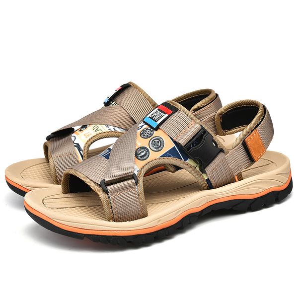 new summer men sandals casual shoes leather mesh splicing beach sandals comfortable breathable fashion outdoor sandals size 48, Black
new summer men sandals casual shoes leather mesh splicing beach sandals comfortable breathable fashion outdoor sandals size 48, Black