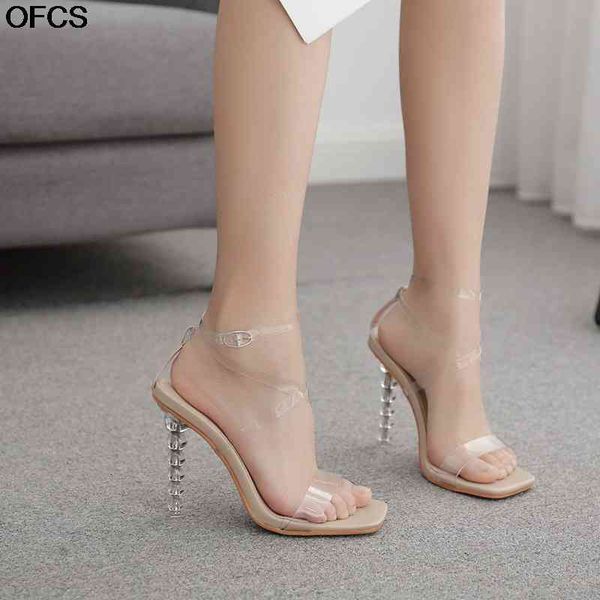 sandals transparent bead high thin heel summer buckle strap beach shoes designer women solid slingbacks party o1tu, Black
sandals transparent bead high thin heel summer buckle strap beach shoes designer women solid slingbacks party o1tu, Black