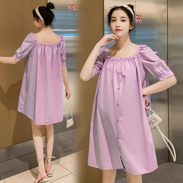 maternity dresses summer large size loose cotton dress sweet korean fashion clothes for pregnant women pregnancy blouses, White
maternity dresses summer large size loose cotton dress sweet korean fashion clothes for pregnant women pregnancy blouses, White