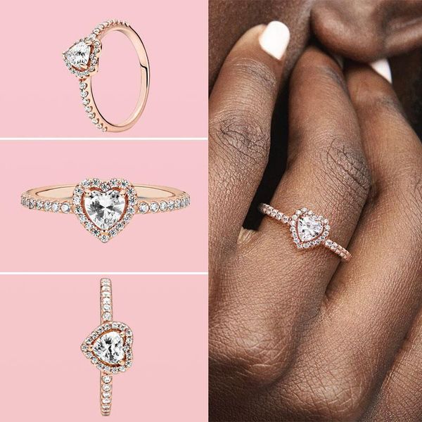 cluster rings arrival ring 100% 925 sterling silver sparkling heart-shaped elegant heart women jewelry couple wedding gift, Golden;silver
cluster rings arrival ring 100% 925 sterling silver sparkling heart-shaped elegant heart women jewelry couple wedding gift, Golden;silver
