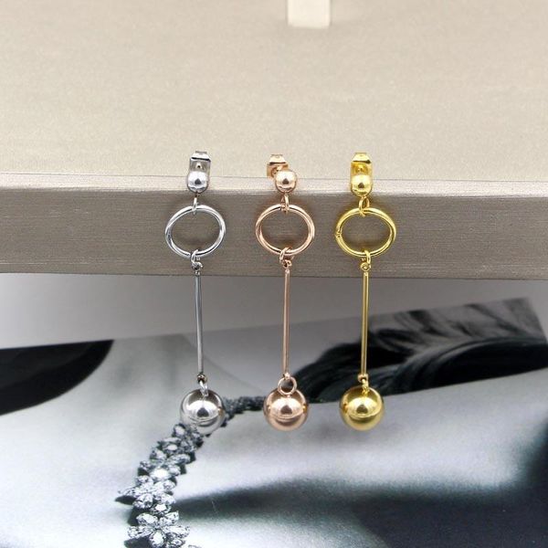 dangle & chandelier martick arrival retail drop earrings with steel ball pendant for woman europe brand gold filled jewelry e140, Silver
dangle & chandelier martick arrival retail drop earrings with steel ball pendant for woman europe brand gold filled jewelry e140, Silver