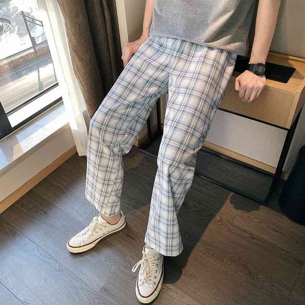 men's pants summer ice silk plaid korean fashion loose casual harajuku streetwear wide-leg straight-leg men 6ir1, Black
men's pants summer ice silk plaid korean fashion loose casual harajuku streetwear wide-leg straight-leg men 6ir1, Black