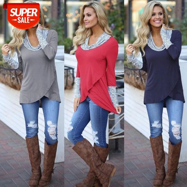 winter women t-shirt o-neck stripe long sleeve girl sweatshirt female blusas shirt casual stripe cotton blend shirt #au9f, White
winter women t-shirt o-neck stripe long sleeve girl sweatshirt female blusas shirt casual stripe cotton blend shirt #au9f, White