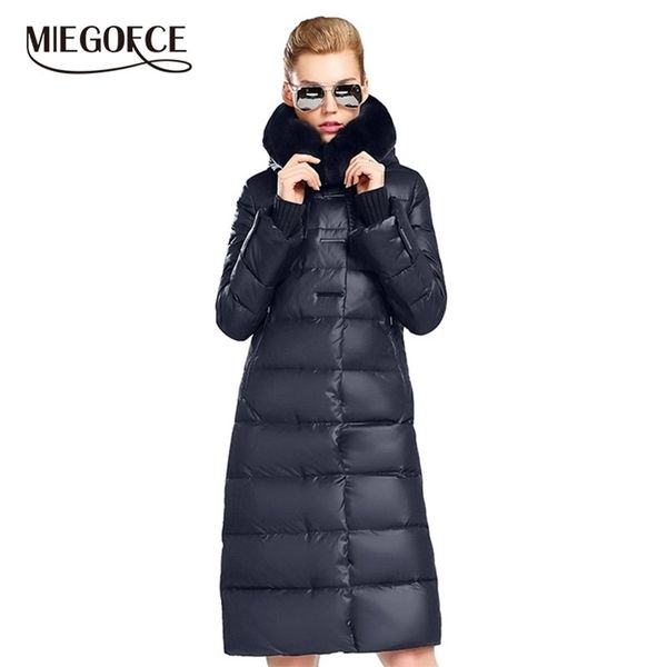 miegofce women's coat jacket medium length women parka with a rabbit fur winter thick coat women winter collection 211007, Black
miegofce women's coat jacket medium length women parka with a rabbit fur winter thick coat women winter collection 211007, Black