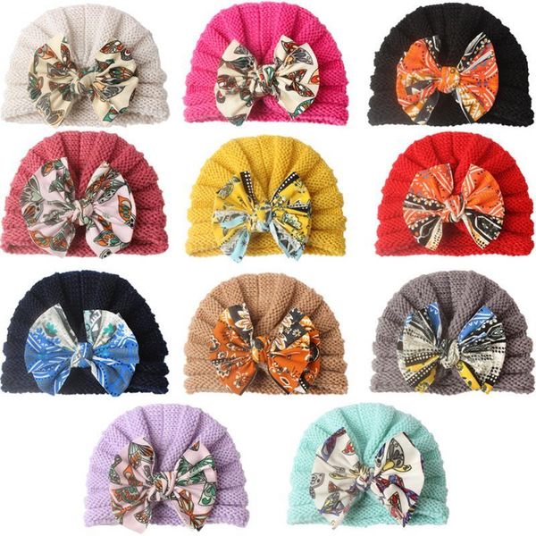 caps & hats children print baby hat kids knitted bow cap born girls turban spring autumn modis beanie infant props for boys, Yellow
caps & hats children print baby hat kids knitted bow cap born girls turban spring autumn modis beanie infant props for boys, Yellow