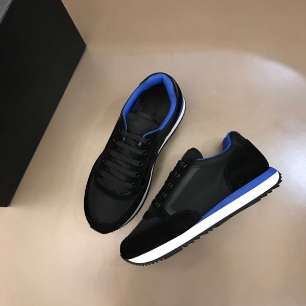 sneaker platform trainers luxury designer suede calfskin shoes mens genuine leather fashion sneakers mixed color with box b297, Black
sneaker platform trainers luxury designer suede calfskin shoes mens genuine leather fashion sneakers mixed color with box b297, Black