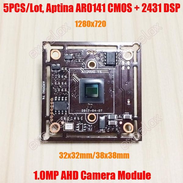 5pcs/lot 1280x720 1mp ahd camera module 1/4" aptina ar0141 cmos sensor nextchip nvp2431h dsp 720p megapixel analog hd pcb board ip came
5pcs/lot 1280x720 1mp ahd camera module 1/4" aptina ar0141 cmos sensor nextchip nvp2431h dsp 720p megapixel analog hd pcb board ip came