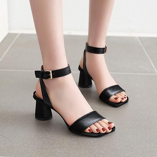 dress shoes casual style summer sandals fashion soft silk belt buckle apricot black pink high heel thick with women's big size
dress shoes casual style summer sandals fashion soft silk belt buckle apricot black pink high heel thick with women's big size