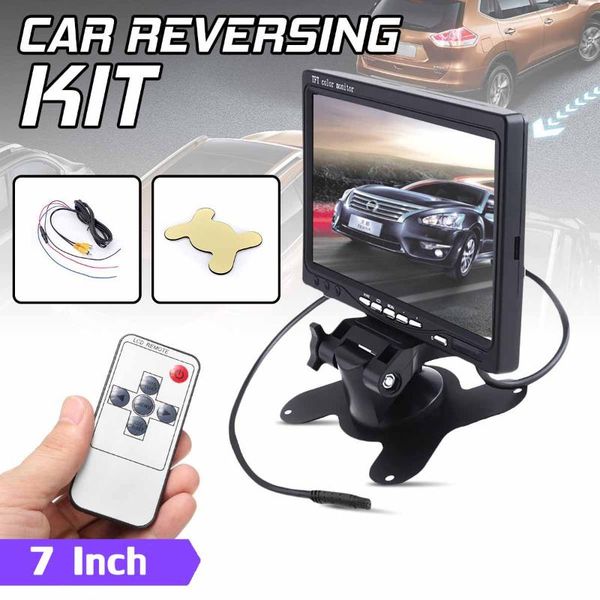 car video 7 inch 12v tft lcd display screen universal monitor rearview remote control cctv reversing rear view backup camera
car video 7 inch 12v tft lcd display screen universal monitor rearview remote control cctv reversing rear view backup camera
