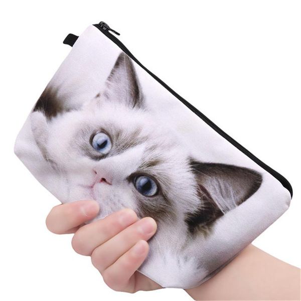 cosmetic bags & cases cute 3d printing black panda cat zipper square travelling makeup bag travel ladies pouch
cosmetic bags & cases cute 3d printing black panda cat zipper square travelling makeup bag travel ladies pouch