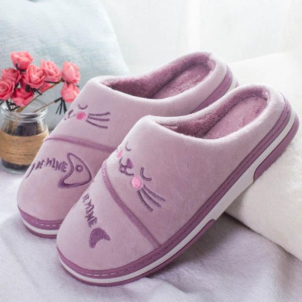 fashion women's shoes winter home slippers warm do not include cartoon fabric indoor mute non-slip flat, Black
fashion women's shoes winter home slippers warm do not include cartoon fabric indoor mute non-slip flat, Black