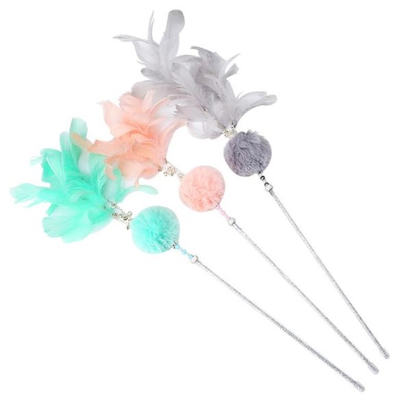 cat toys pet cats toy tease interactive plush ball stick fun pets supplies 
cat toys pet cats toy tease interactive plush ball stick fun pets supplies