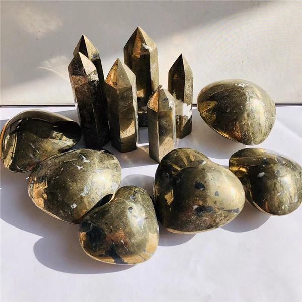 decorative objects & figurines natural copper pyrites wand healing crystal six siege point minerale gemstone obelisk home art decoration rei
decorative objects & figurines natural copper pyrites wand healing crystal six siege point minerale gemstone obelisk home art decoration rei