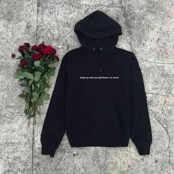 break up with your girlfriend, womens sweatshirts im bored grunge tumblr cotton season aesthetic slogan vintage pullover goth ourfit, Black
break up with your girlfriend, womens sweatshirts im bored grunge tumblr cotton season aesthetic slogan vintage pullover goth ourfit, Black