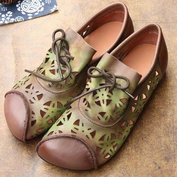 sandals female genuine leather shoes women lace-up retro flat with 2021 hollow comfortable handmade sewing ladies, Black
sandals female genuine leather shoes women lace-up retro flat with 2021 hollow comfortable handmade sewing ladies, Black