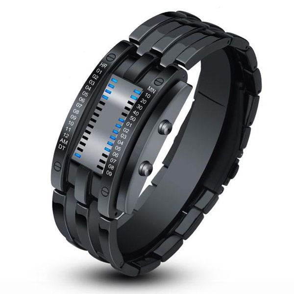 drop men's digital watches 2021 fashion sport black stainless steel bracelet men wristwatch teen wristwatches, Slivery;brown
drop men's digital watches 2021 fashion sport black stainless steel bracelet men wristwatch teen wristwatches, Slivery;brown