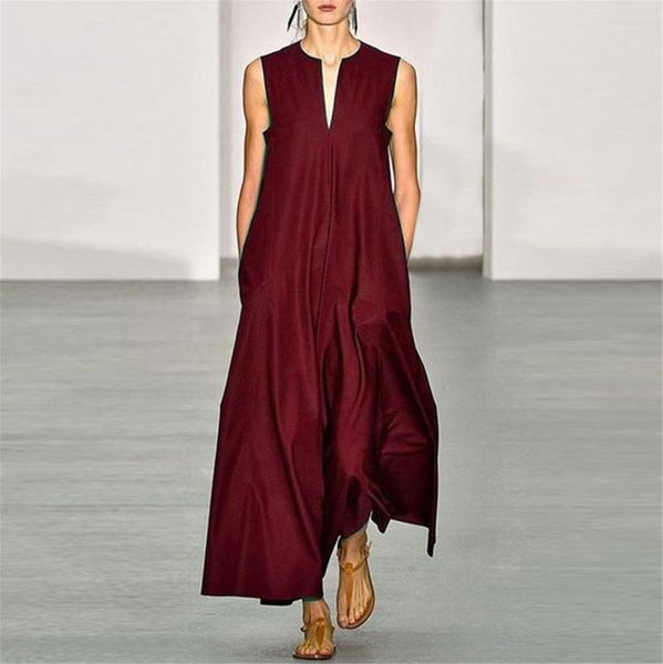 casual dresses sukienki damskie dress summer women fashion plus size vintage daily sleeveless cotton-blend femme #t4, Black;gray
casual dresses sukienki damskie dress summer women fashion plus size vintage daily sleeveless cotton-blend femme #t4, Black;gray