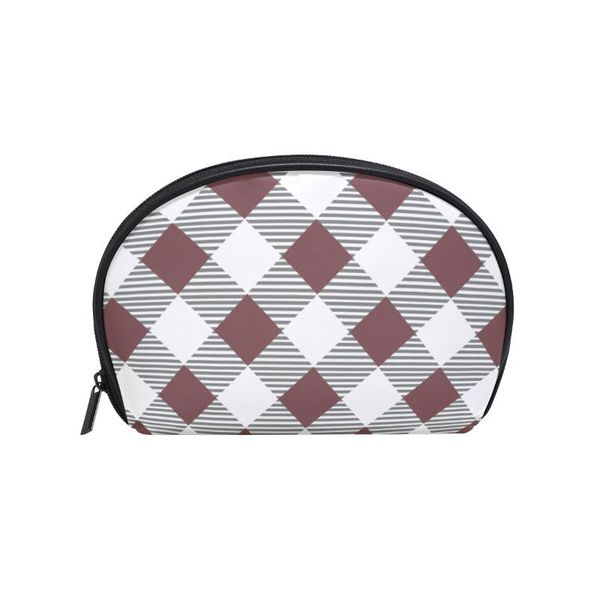fengju multifuncition shell cosmetic bag purse half moon hanging travel toiletry pouch for girls woman red diagonal gingham bags & cases
fengju multifuncition shell cosmetic bag purse half moon hanging travel toiletry pouch for girls woman red diagonal gingham bags & cases