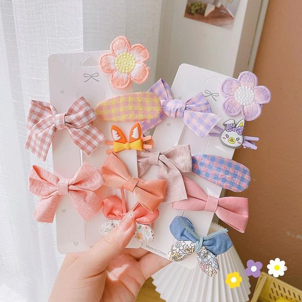 hair accessories 7pcs/set fabric children hairpin bow baby girls princess cute clip for kids barrettes clips headwear, Slivery;white
hair accessories 7pcs/set fabric children hairpin bow baby girls princess cute clip for kids barrettes clips headwear, Slivery;white