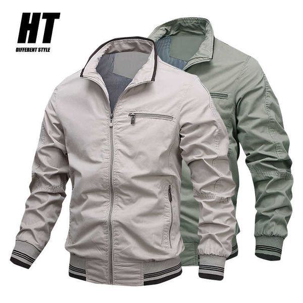 spring autumn bomber jacket men slim casual fashion overcoat arrival baseball men's jackets solid stand collar coats 210603, Black;brown
spring autumn bomber jacket men slim casual fashion overcoat arrival baseball men's jackets solid stand collar coats 210603, Black;brown